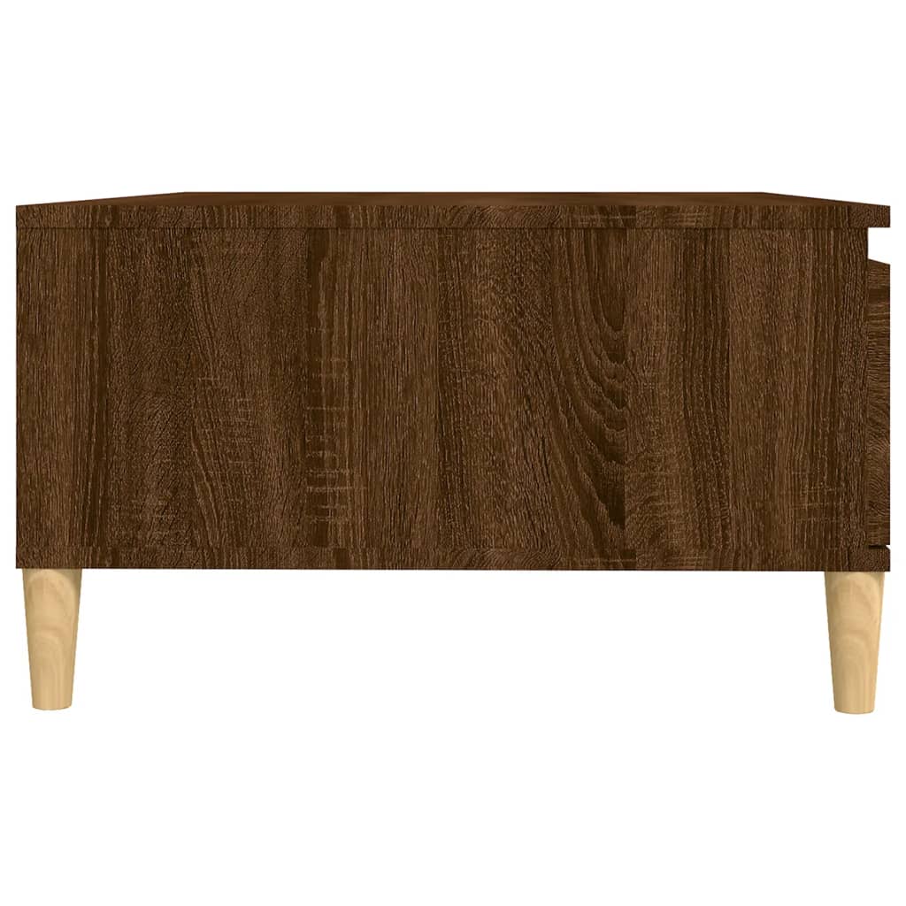 Salongbord Sofabord Brun Eik 90x60x35 cm