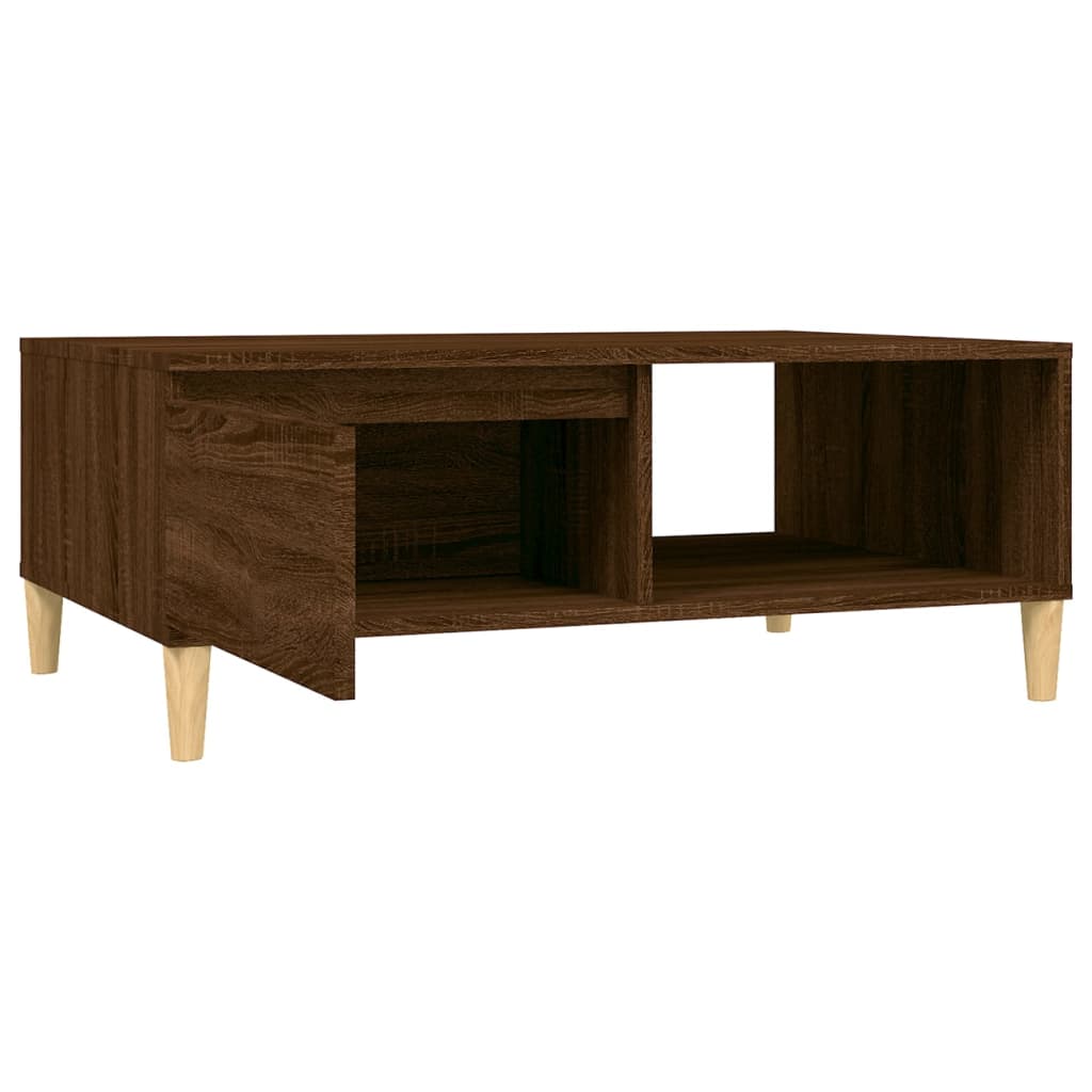 Salongbord Sofabord Brun Eik 90x60x35 cm