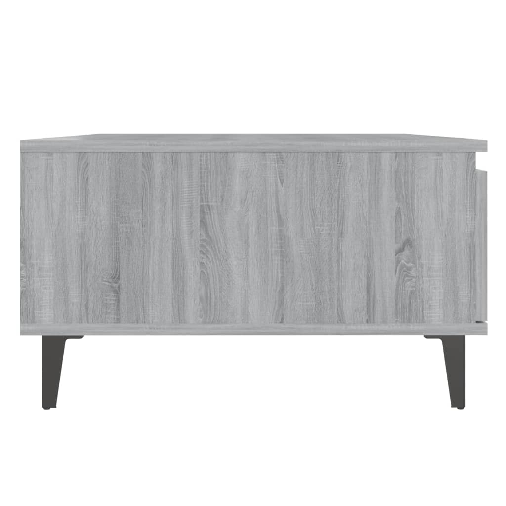 Salongbord Sofabord Sonoma Grå 90x60x35 cm