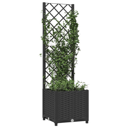 Hageespalje Plantekasse PP Svart 40x40x136 cm PP