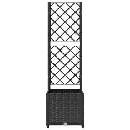 Hageespalje Plantekasse PP Svart 40x40x136 cm PP