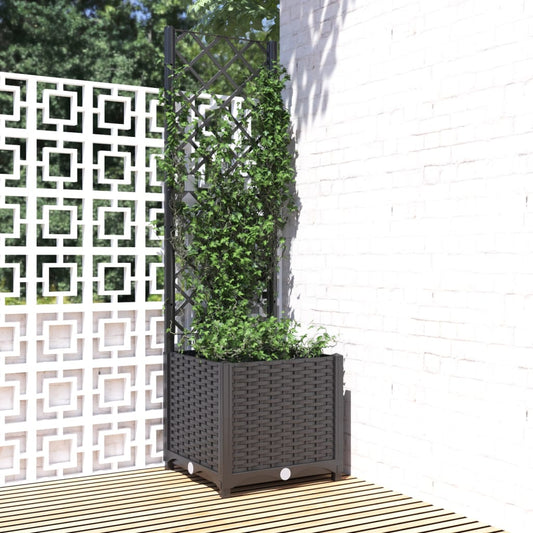 Hageespalje Plantekasse PP Svart 40x40x136 cm PP