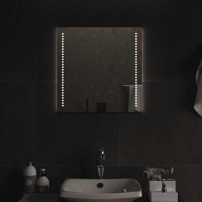 Baderomsspeil med LED 50x50 cm