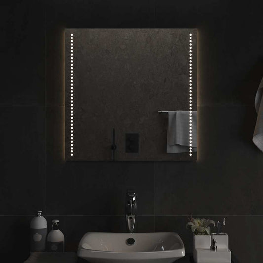 Baderomsspeil med LED 60x60 cm