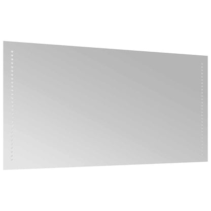 Baderomsspeil med LED 100x50 cm