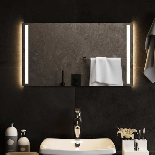 Baderomsspeil med LED 70x40 cm