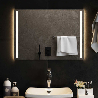 Baderomsspeil med LED 70x50 cm