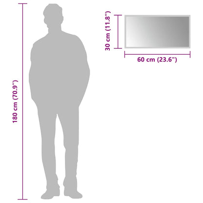 Baderomsspeil med LED 60x30 cm