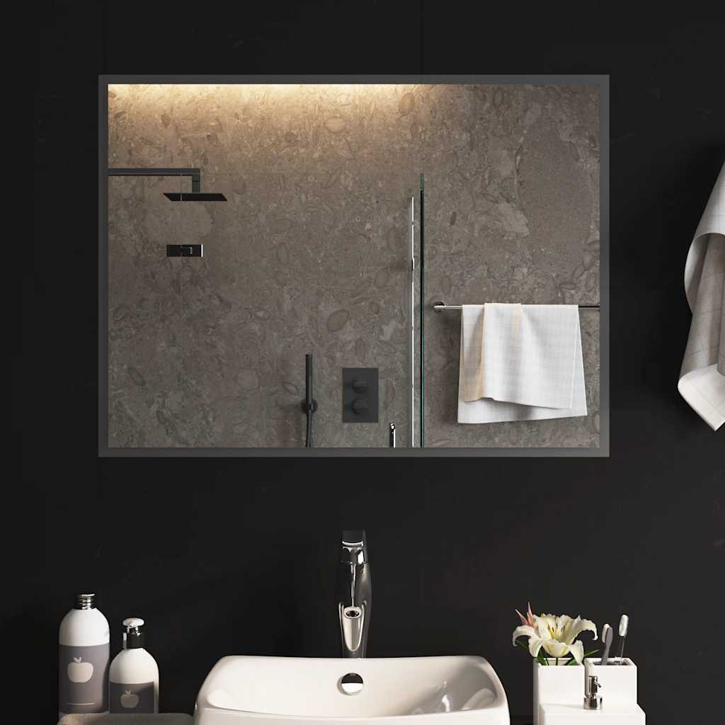 Baderomsspeil med LED 80x60 cm