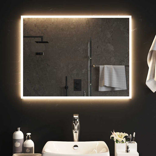 Baderomsspeil med LED 80x60 cm
