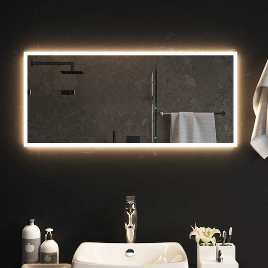 Baderomsspeil med LED 90x40 cm