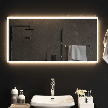 Baderomsspeil med LED 100x50 cm