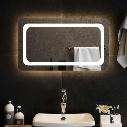 Baderomsspeil med LED 70x40 cm