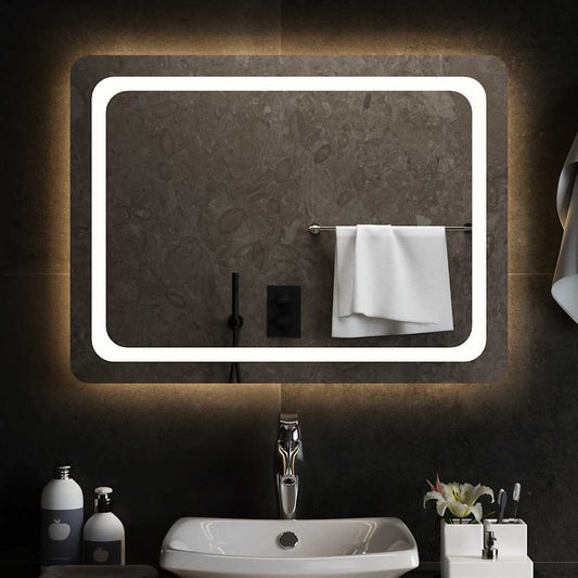 Baderomsspeil med LED 80x60 cm