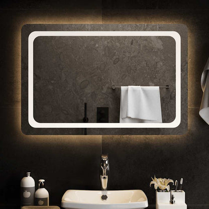 Baderomsspeil med LED 90x60 cm