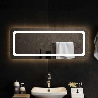 Baderomsspeil med LED 100x40 cm