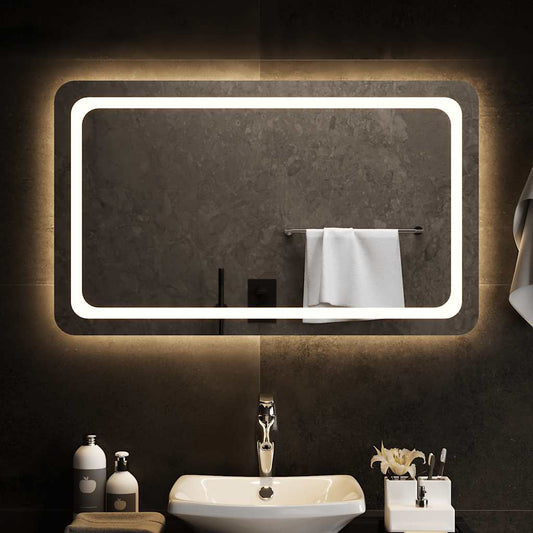 Baderomsspeil med LED 100x60 cm