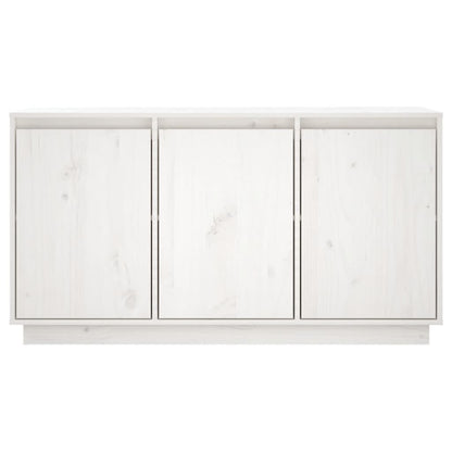 Skjenk Hvit 111x34x60 cm heltre furu