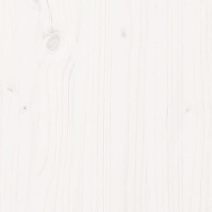 Skjenk Hvit 111x34x60 cm heltre furu