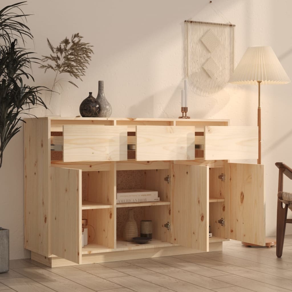 Skjenk Tre heltre furu 110x34x75 cm