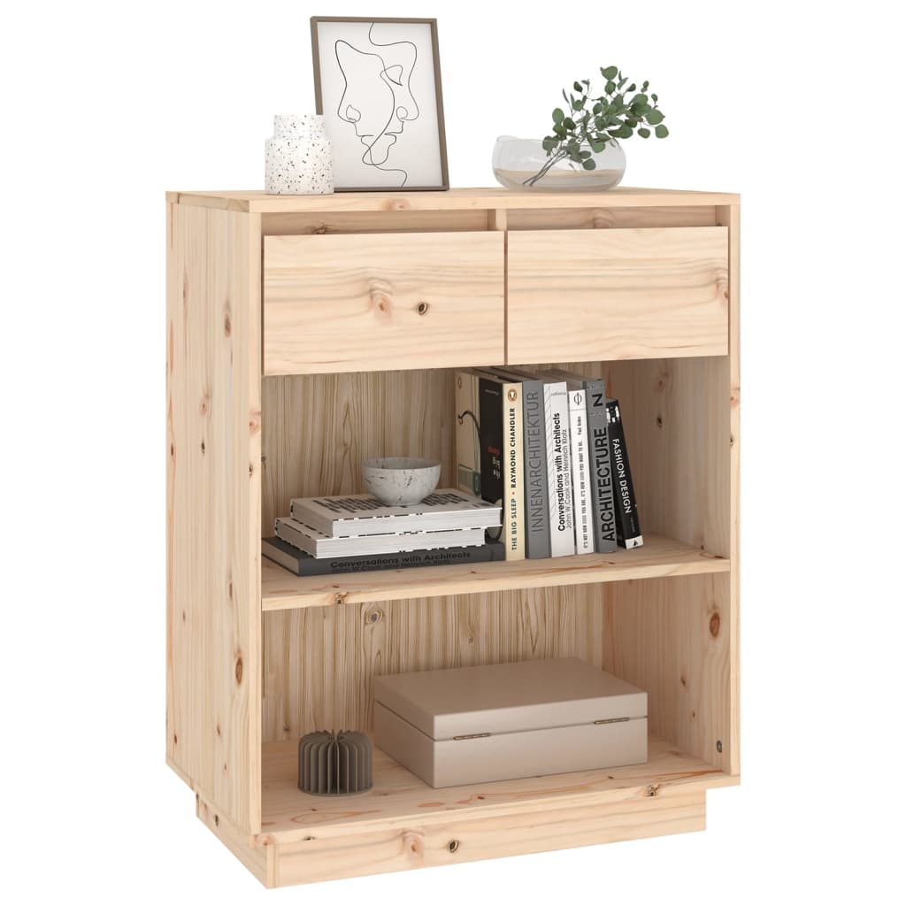 Avlastningsbord konsollbord Tre 60x34x75 cm heltre furu