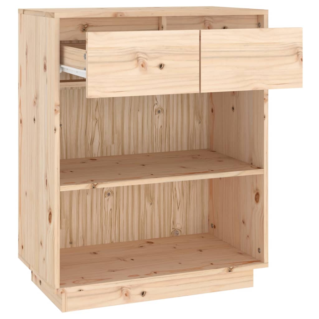 Avlastningsbord konsollbord Tre 60x34x75 cm heltre furu