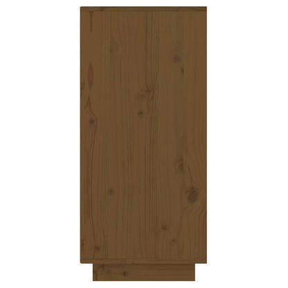 Avlastningsbord Konsollbord Brun Honningbrun 60x34x75 cm heltre furu
