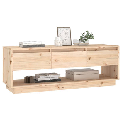 TV-Møbel Tre TV-benk 110,5x34x40 cm heltre furu
