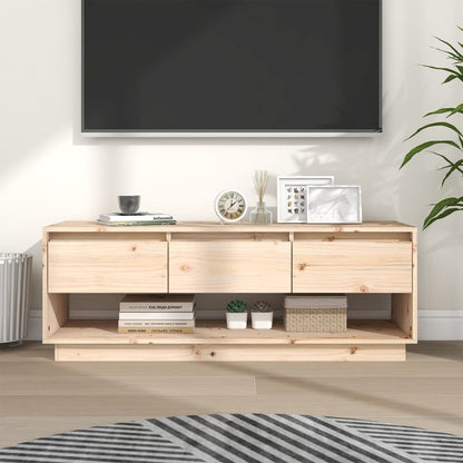 TV-Møbel Tre TV-benk 110,5x34x40 cm heltre furu