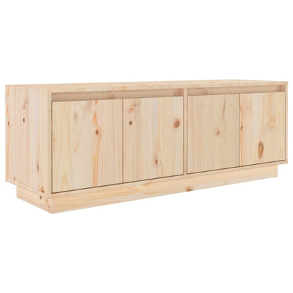 TV-Møbel Tre TV-benk heltre furu 110x34x40 cm
