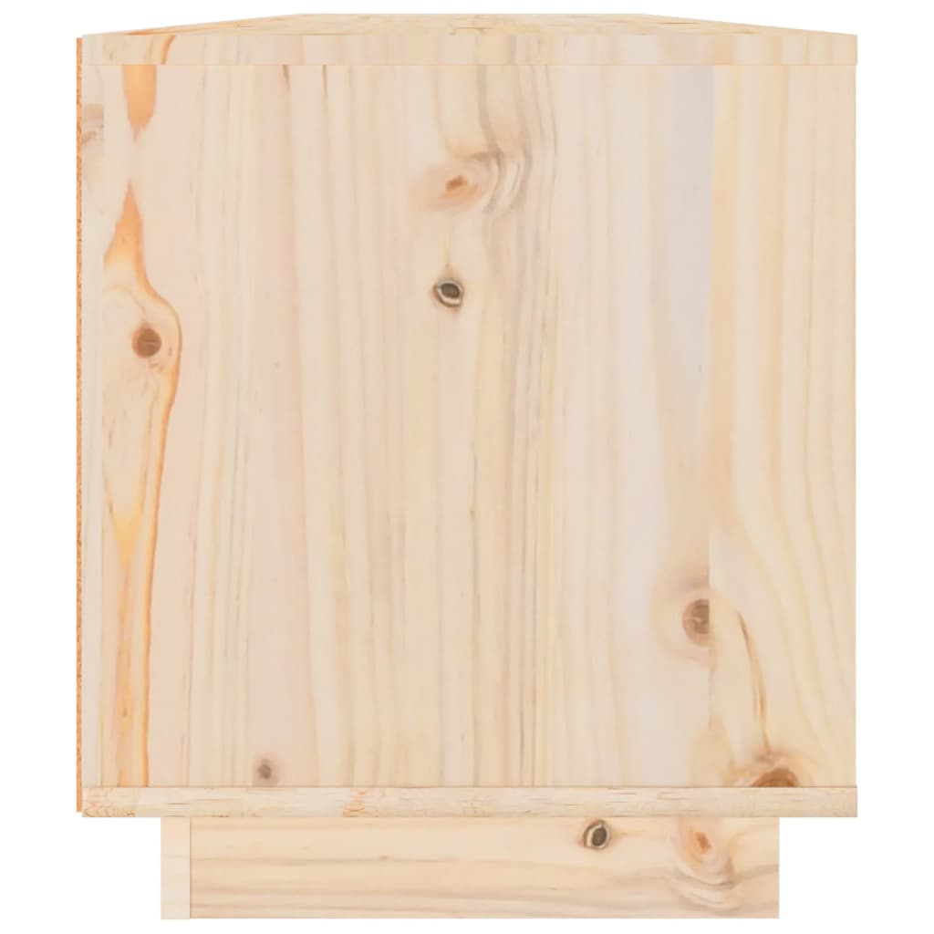 TV-Møbel Tre TV-benk heltre furu 110x34x40 cm