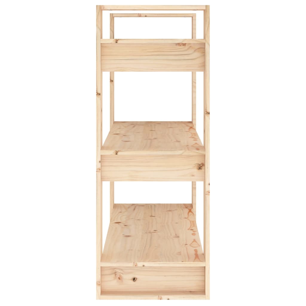 Bokhylle DIV. Romdeler 80x35x91 cm heltre furu