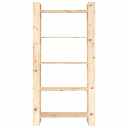 Bokhylle Tre Romdeler 80x35x160 cm heltre