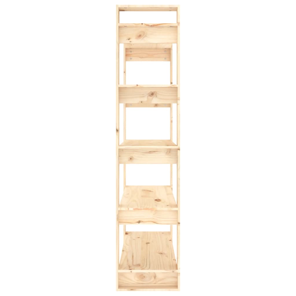 Bokhylle Tre Romdeler 80x35x160 cm heltre