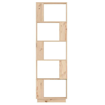Bokhylle DIV. Romdeler 51x25x163,5 cm heltre furu