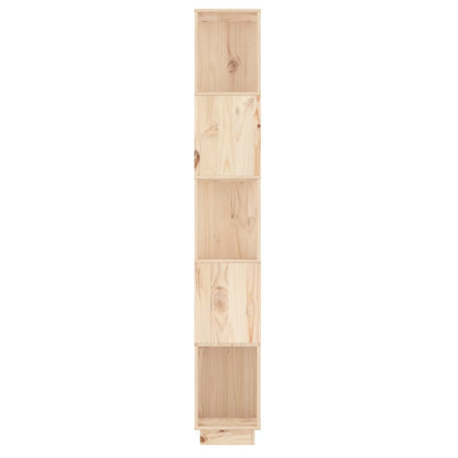 Bokhylle DIV. Romdeler 51x25x163,5 cm heltre furu