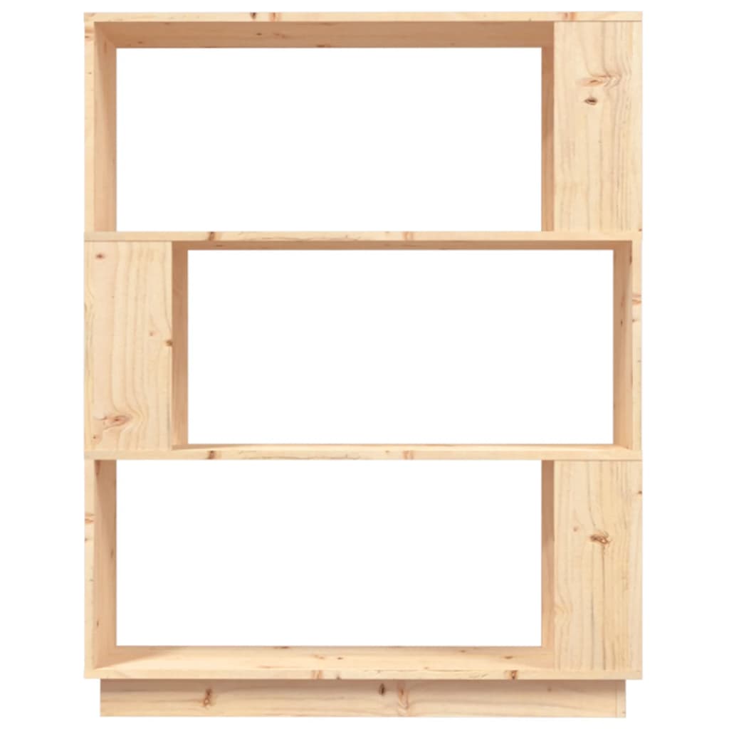 Bokhylle/romdeler 80x25x101 cm heltre furu