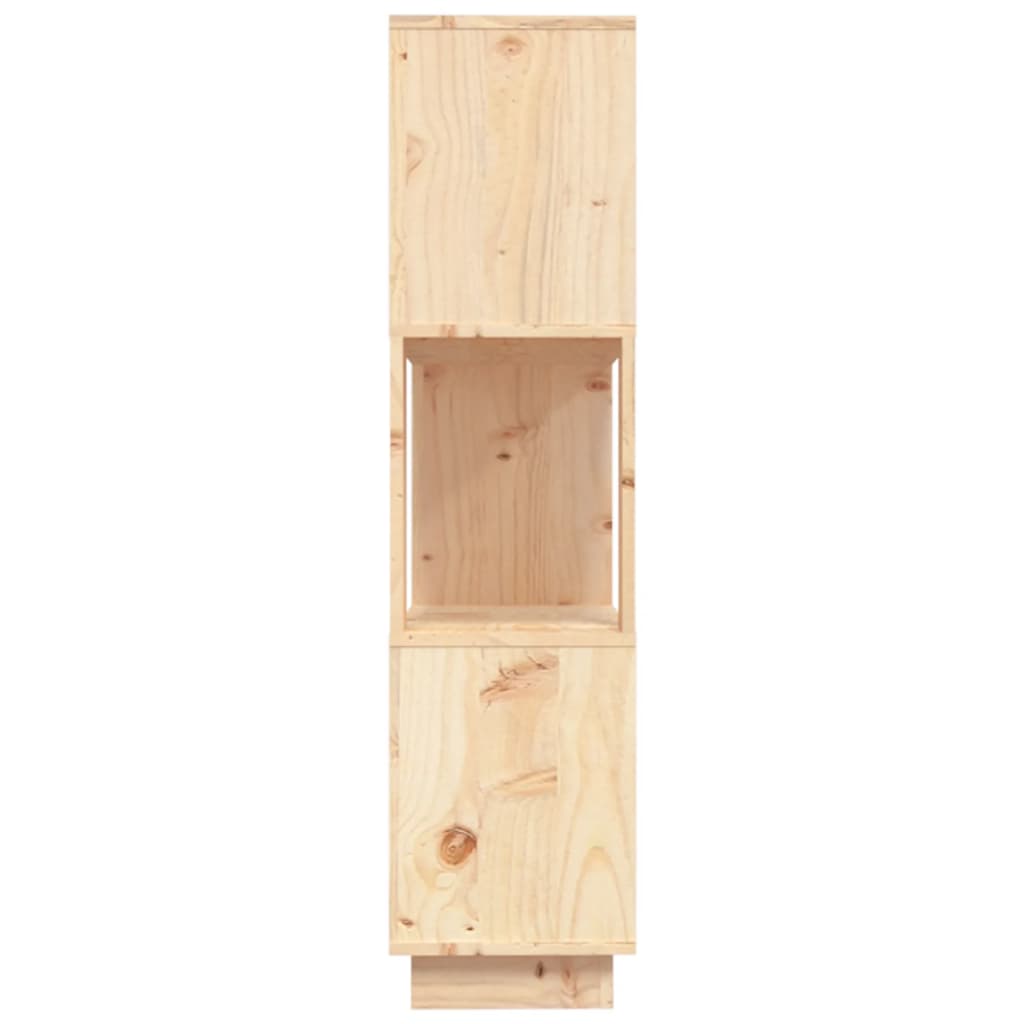 Bokhylle/romdeler 80x25x101 cm heltre furu