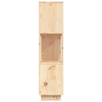 Bokhylle/romdeler 80x25x101 cm heltre furu