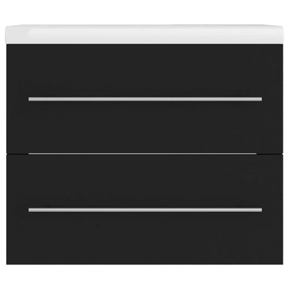 Servantskap Baderom med innebygd vask Svart