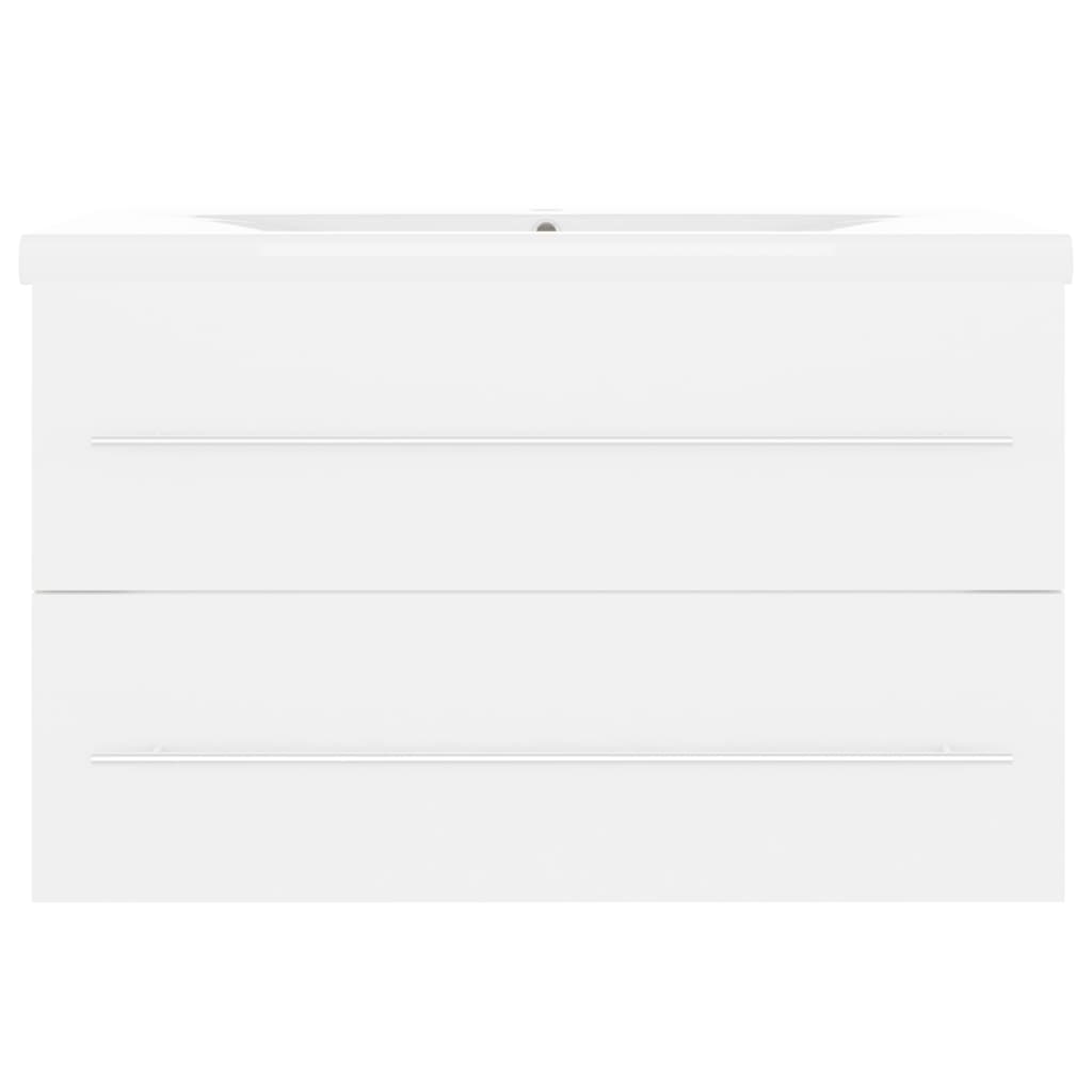 Servantskap Baderom med innebygd vask Hvit