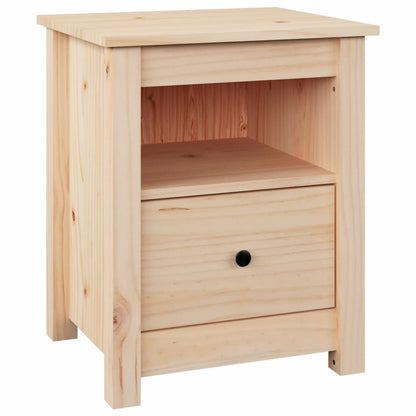 Nattbord Sengbord Tre heltre furu 40x35x49 cm