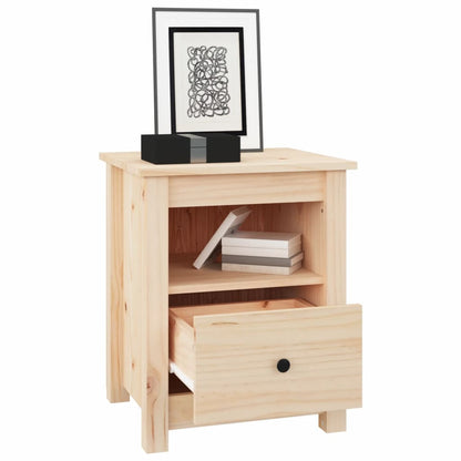 Nattbord Sengbord Tre heltre furu 40x35x49 cm