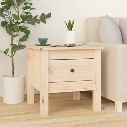 Sidebord Tre 2 stk 40x40x39 cm heltre furu