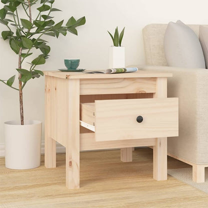 Sidebord Tre 2 stk 40x40x39 cm heltre furu