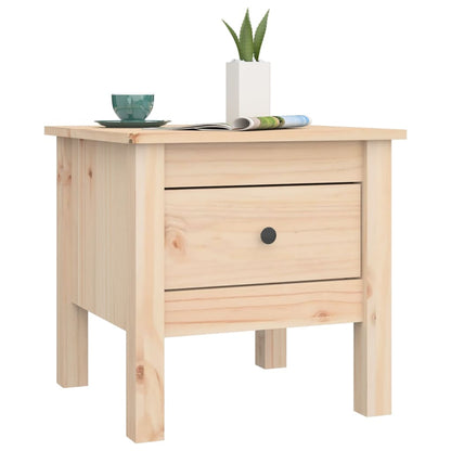 Sidebord Tre 2 stk 40x40x39 cm heltre furu
