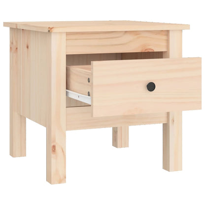 Sidebord Tre 2 stk 40x40x39 cm heltre furu
