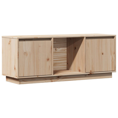 TV-Møbel Tre TV-benk heltre furu110,5x35x44 cm