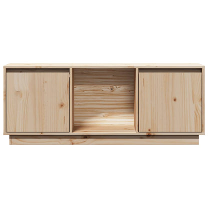 TV-Møbel Tre TV-benk heltre furu110,5x35x44 cm