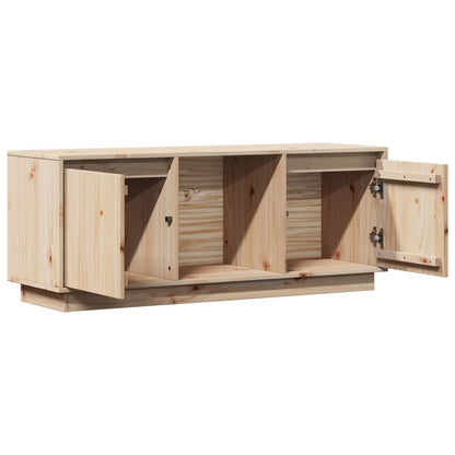 TV-Møbel Tre TV-benk heltre furu110,5x35x44 cm